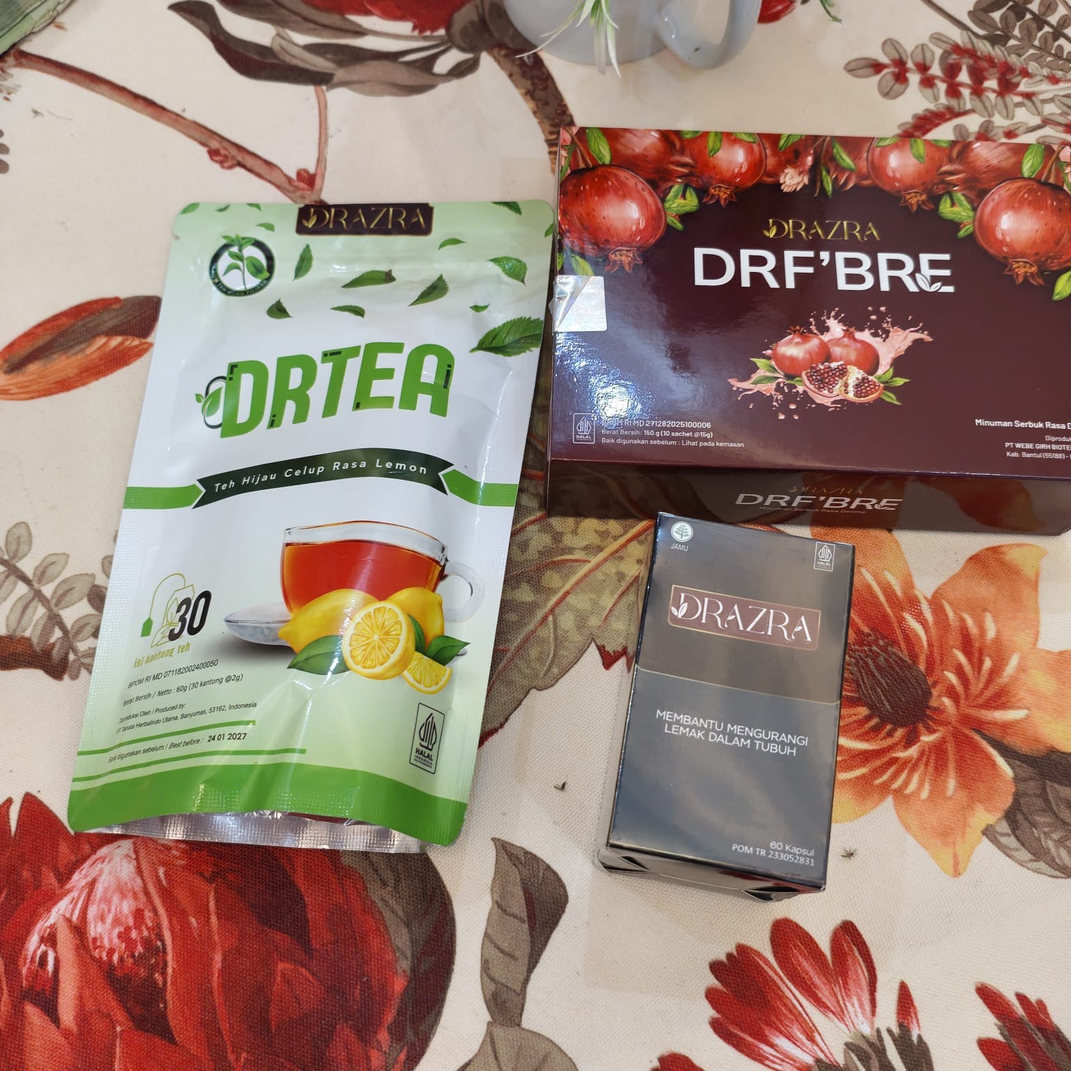 Aktivitas produk DRAZRA bersama Akabe
